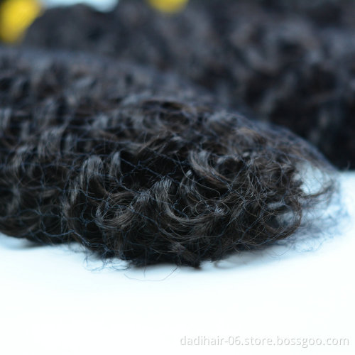 3 Bundles Deep Wave Hair Weaving  Natural Black Color synthetic Hair braid 300 g Each Set